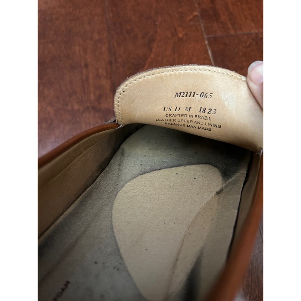 Samuel Hubbard Men’s Free Spirit Driver in Whiskey Tan, Size 11 M - Picture 15 of 16